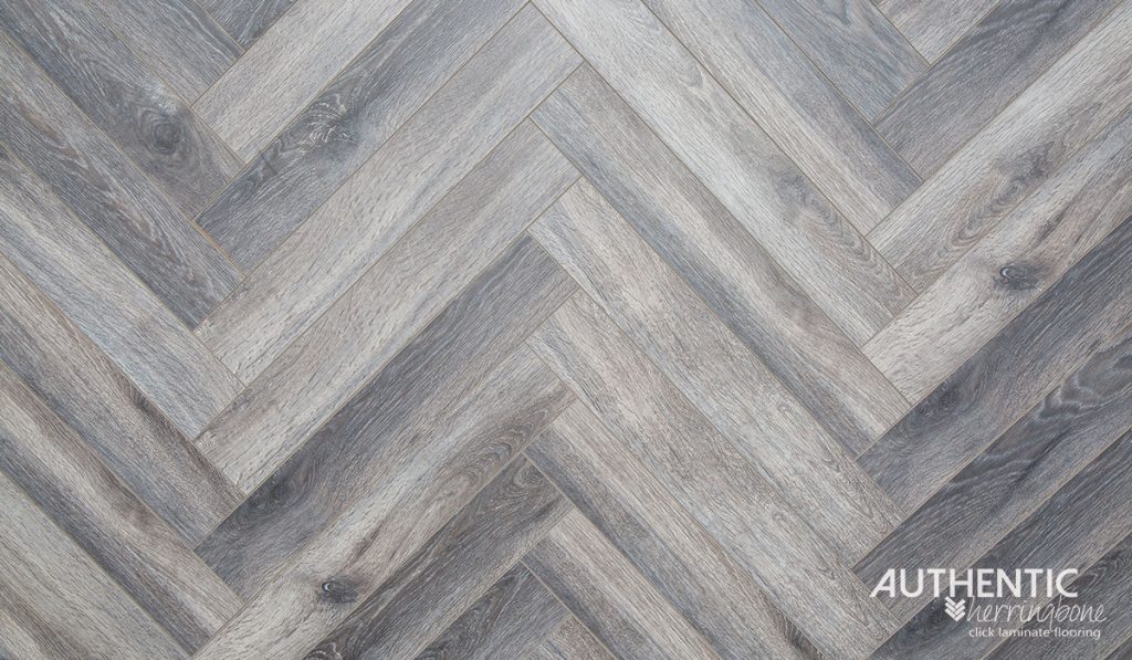Authentic Herringbone laminate flooring - Oak