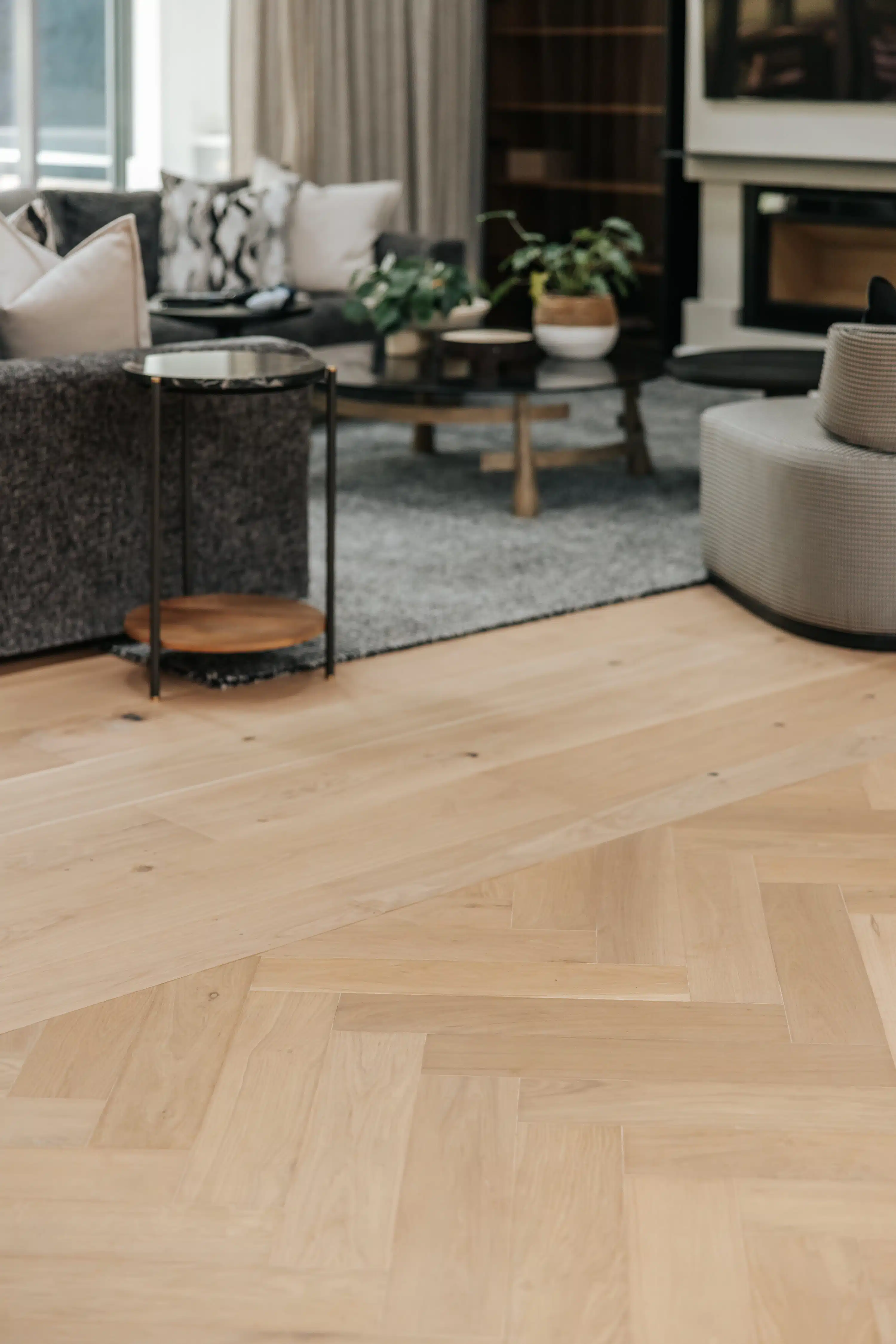 FinOak Herringbone FINfloor Engineered Wood Floor