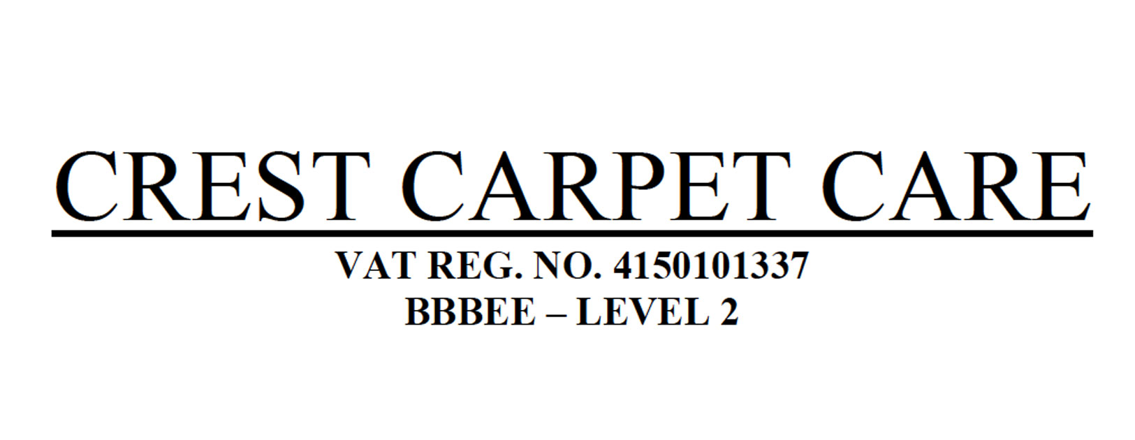 crest carpet care logo