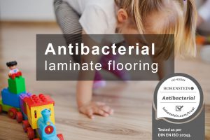 Antibacterial flooring