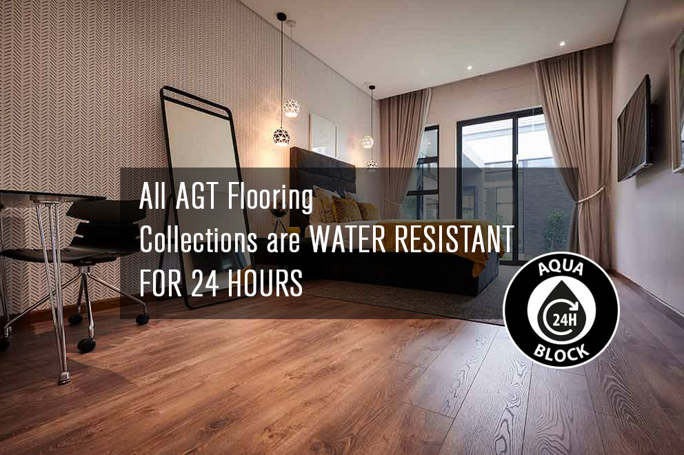 aqua block, 24 water resistant laminate flooring