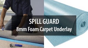 spill guard carpet underlay