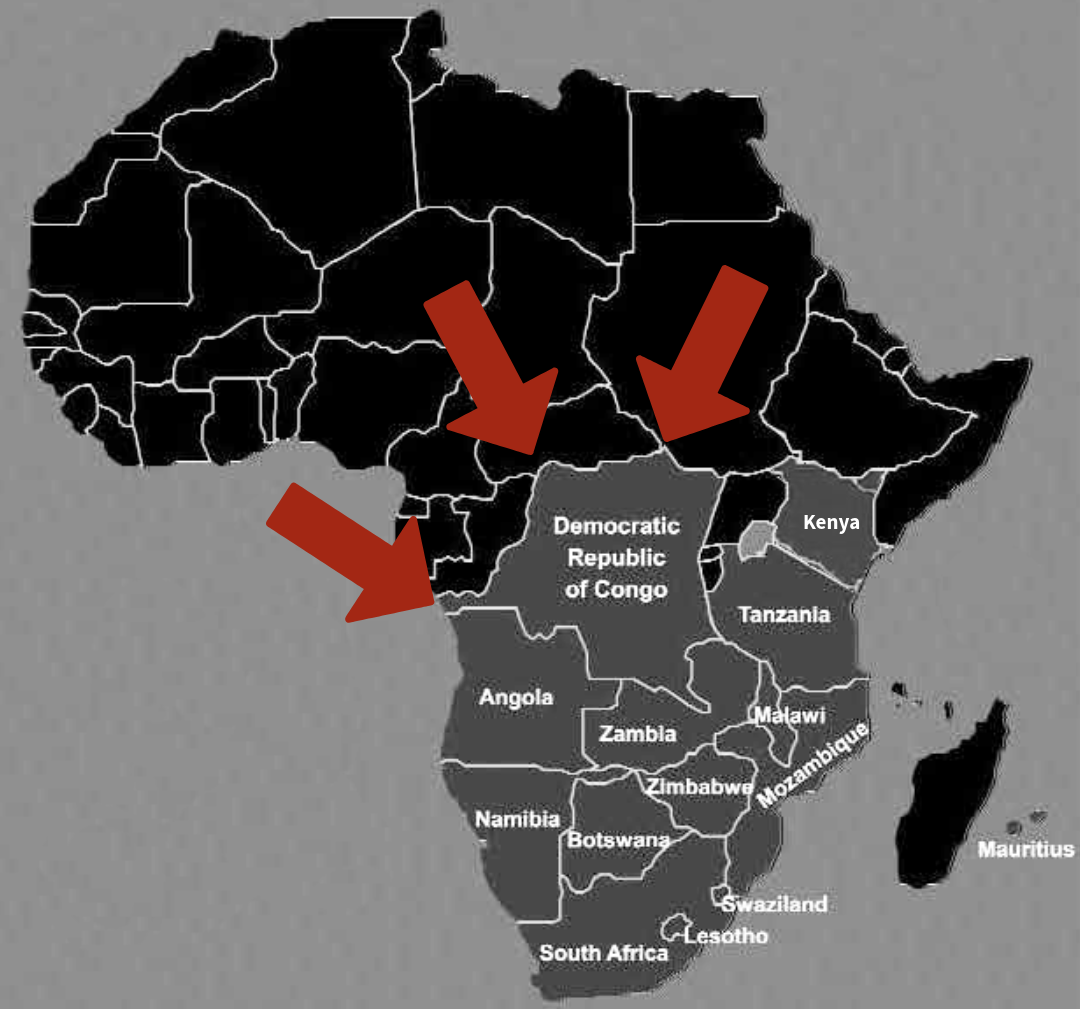 SADC Regional Map