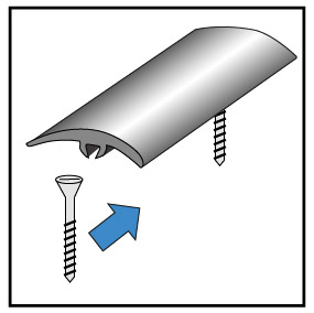 Lux wrap profile installation instructions step 4