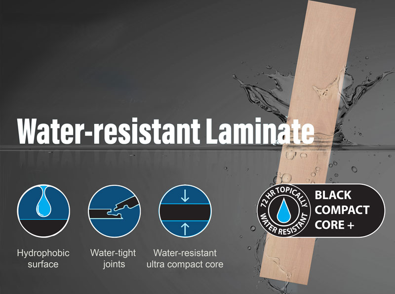 Black foreset plus water resistance