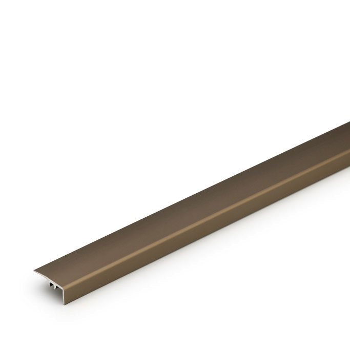 Chocolate bronze laminate end profiles