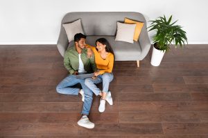 FINfloor dark laminate and vinyl floors