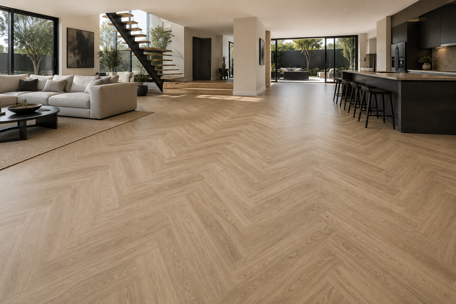 LVT Aurora II Herringbone Selene