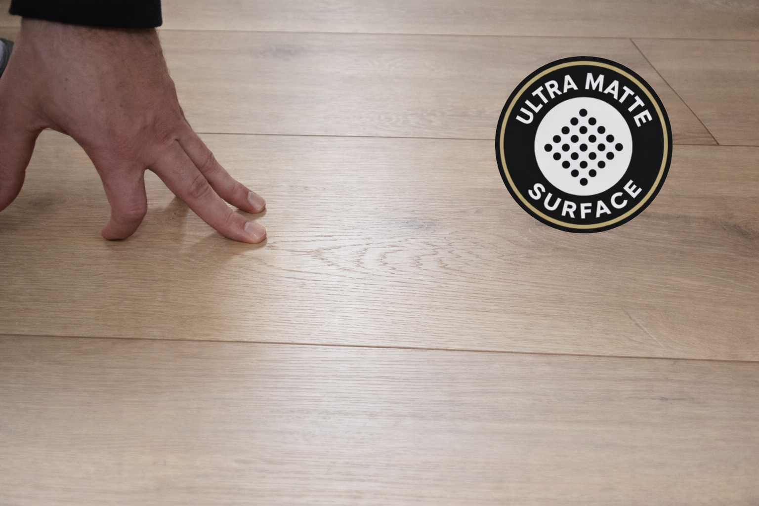 LAMINATE FLOOR SUNKISSED OAK BLACK FOREST PLUS MATTTE