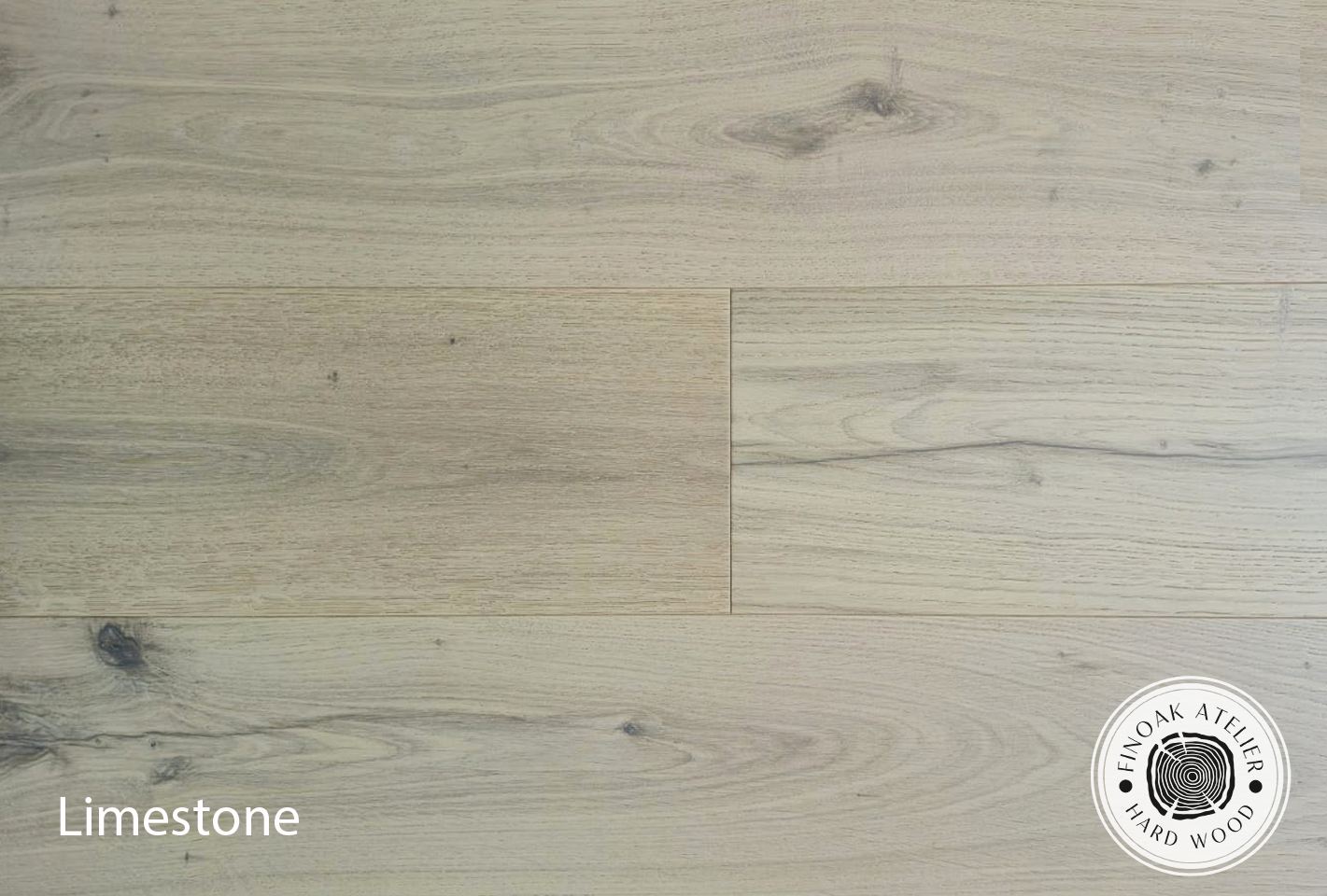 Engineered Hardwood FINOak Atelier - limestone