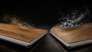 eramic bead versus aluminium oxide SPC flooring coating comparison