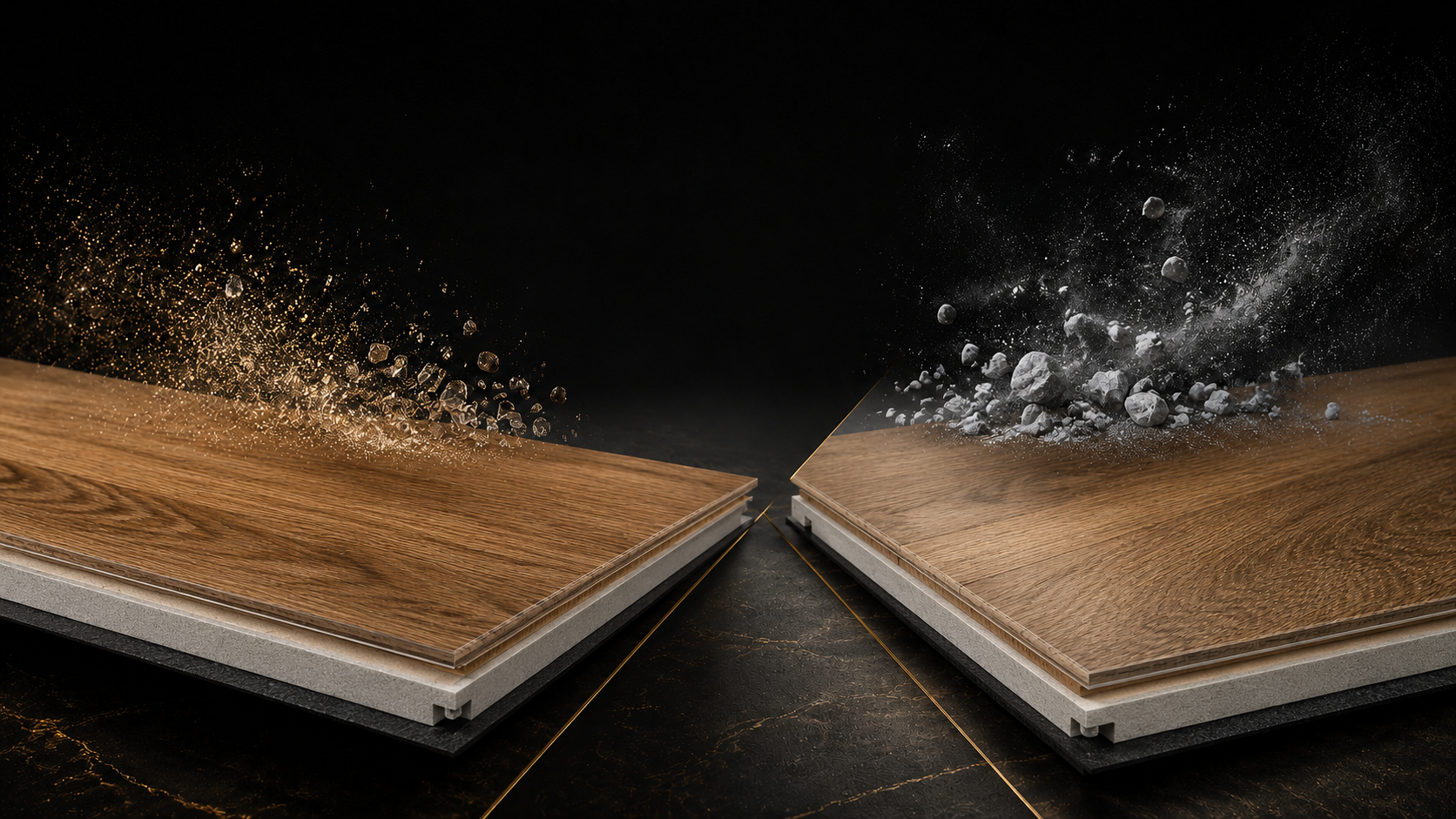 eramic bead versus aluminium oxide SPC flooring coating comparison
